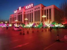 煤業(yè)大樓亮化